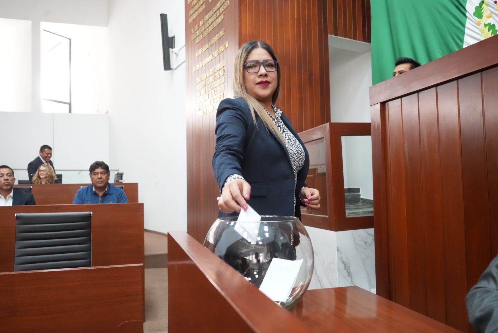 Eligen Mesa Directiva para el primer periodo ordinario de sesiones del tercer año legislativo